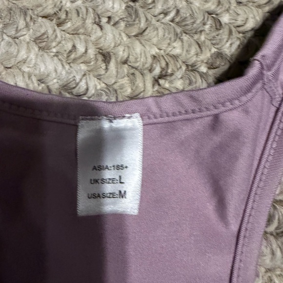 Lavender Racerback Tank Top - Picture 2 of 2